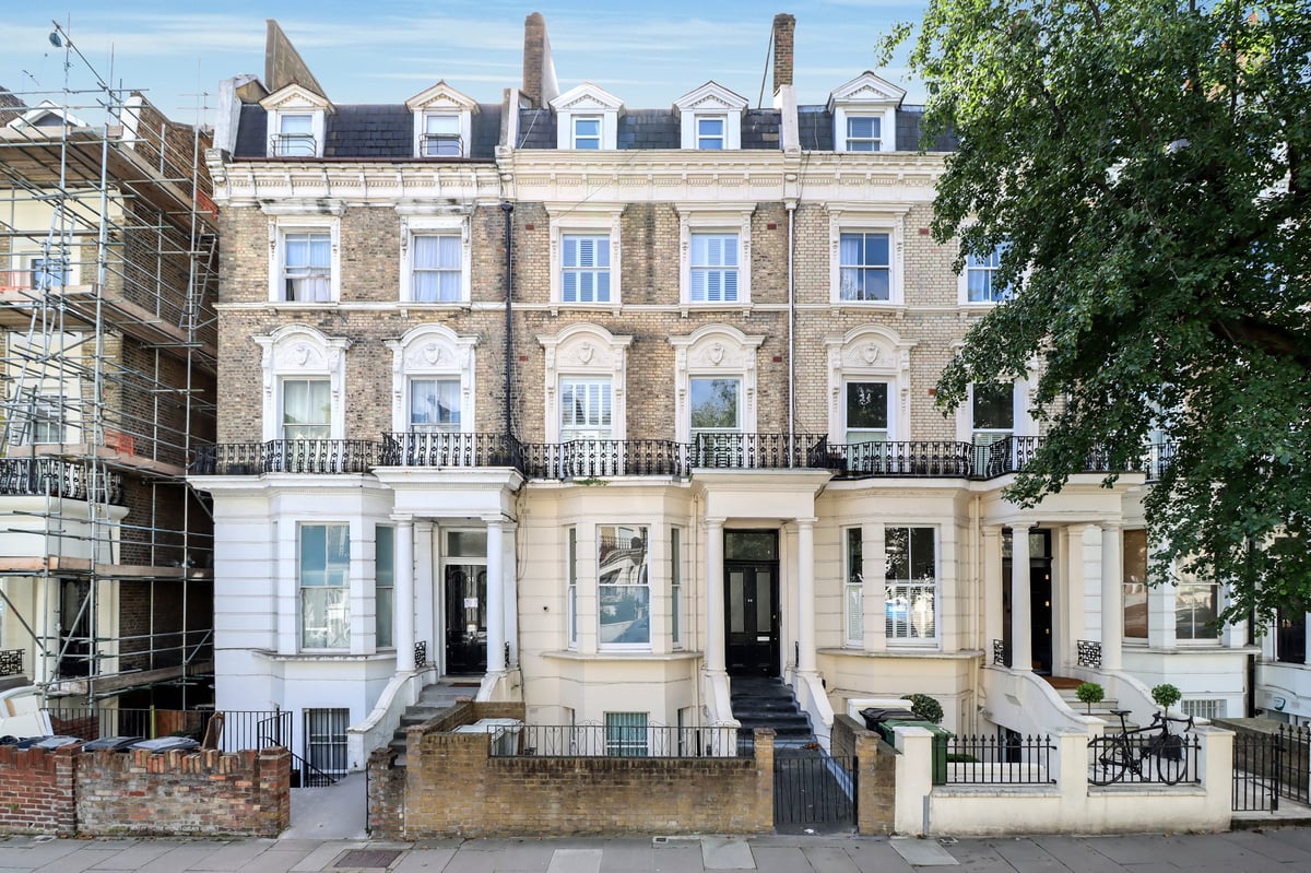 Row of London houses